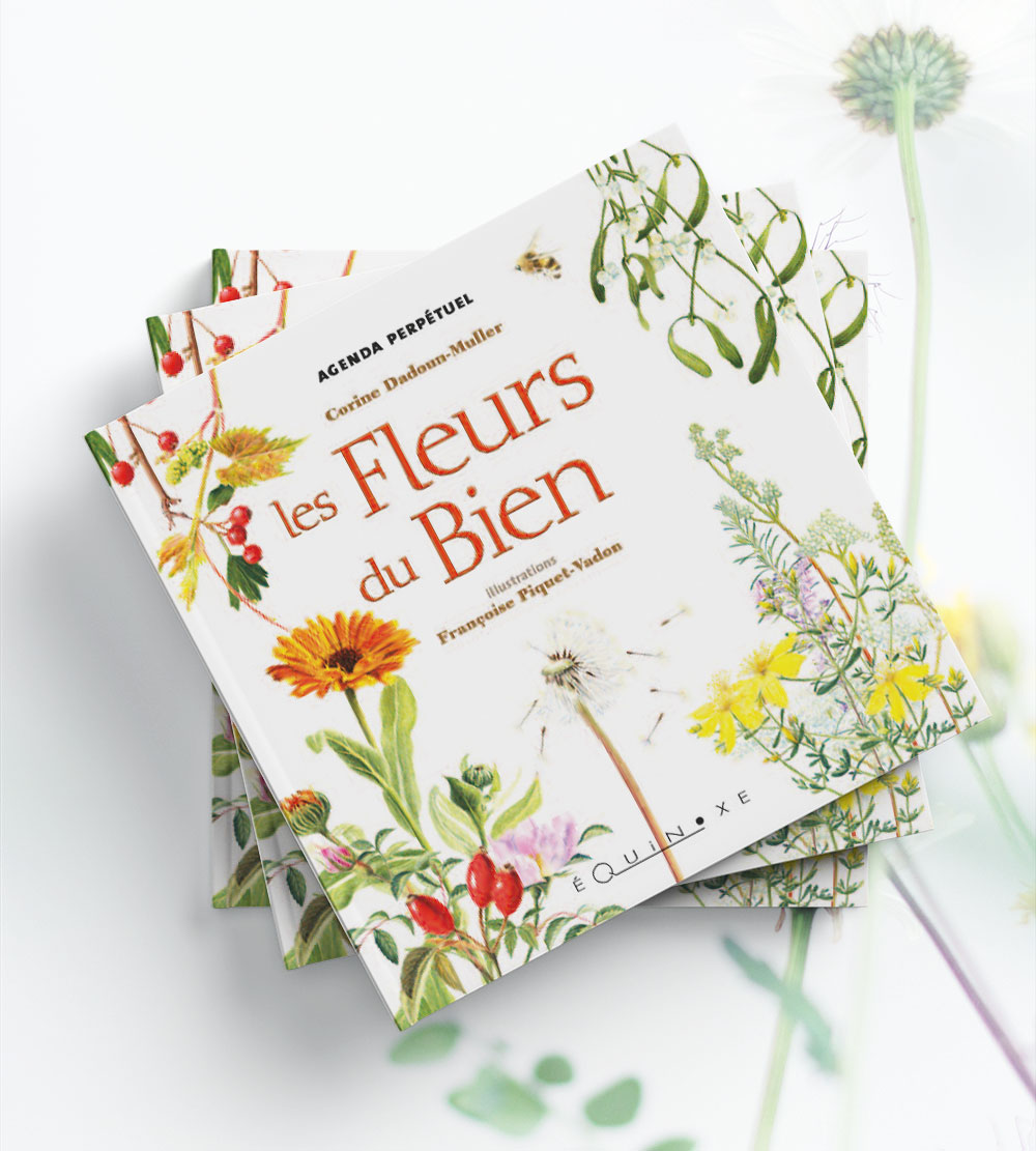 Agenda perpétuel des fleurs du bien