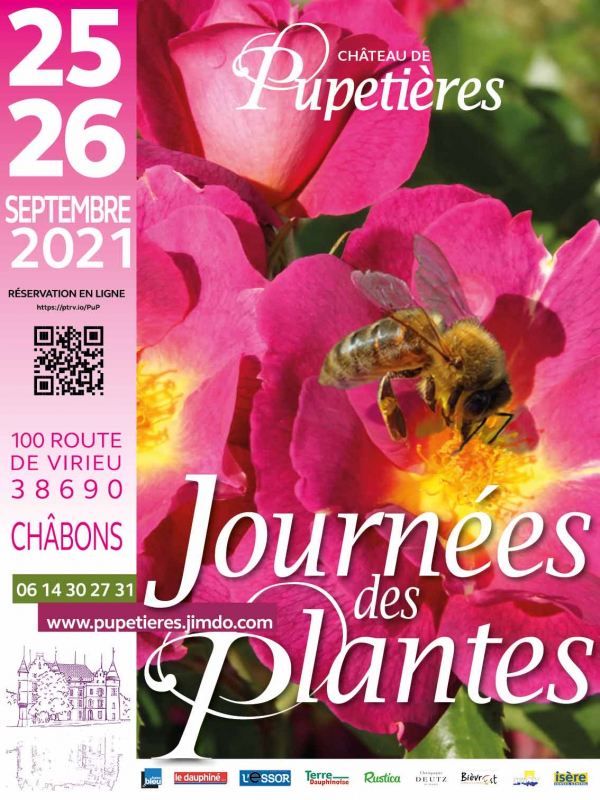 Affiche Journée des Plantes de Pupetières