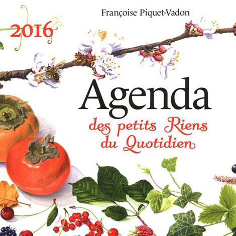 photo couverture agenda des petits riens du quotidien